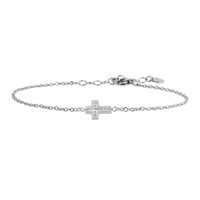 Bracelet Marlù Woman Time to in Steel Cristallo 18BR084 - 18BR084